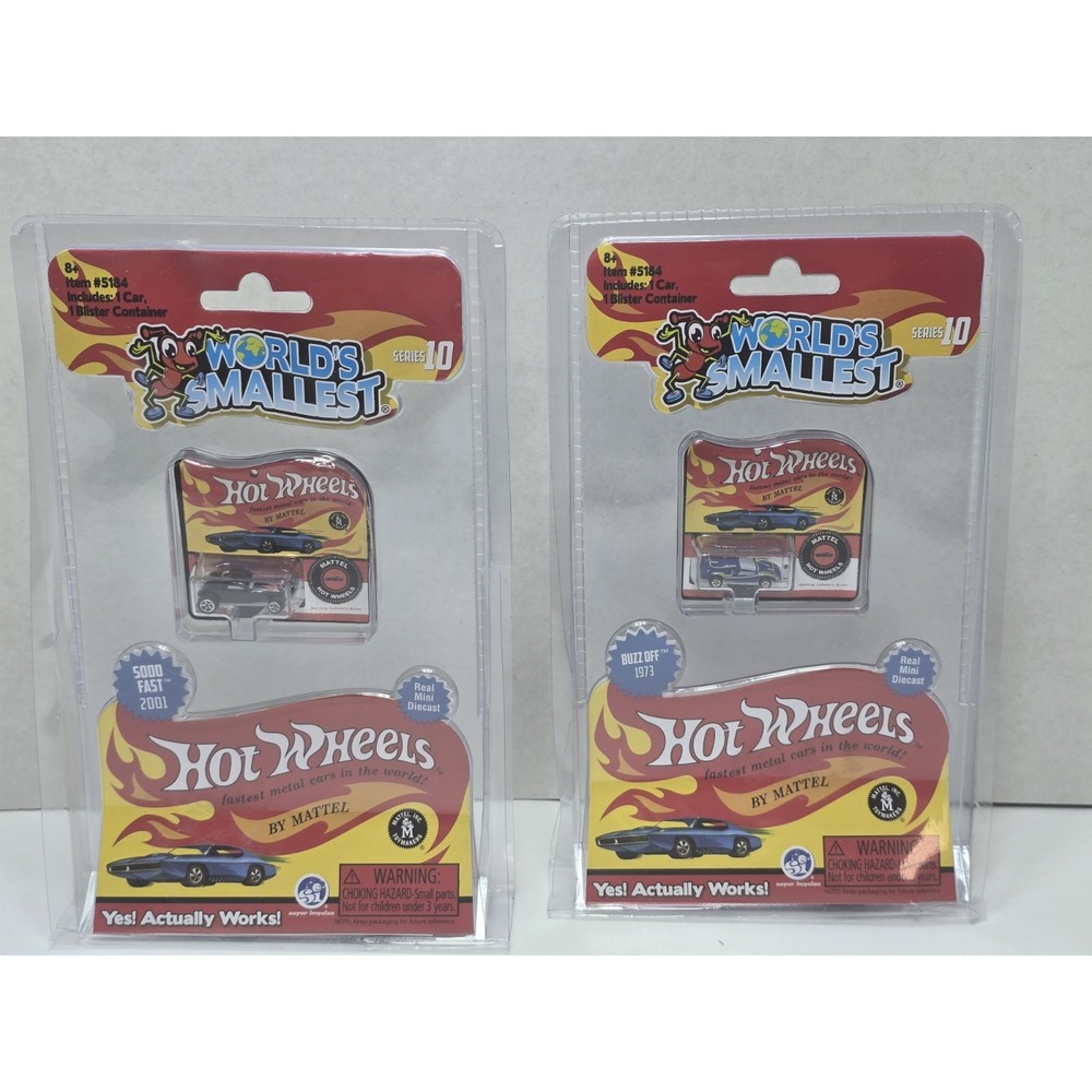 World's Smallest Hot Wheels Series 10 Buzz Off And Sooo Fast